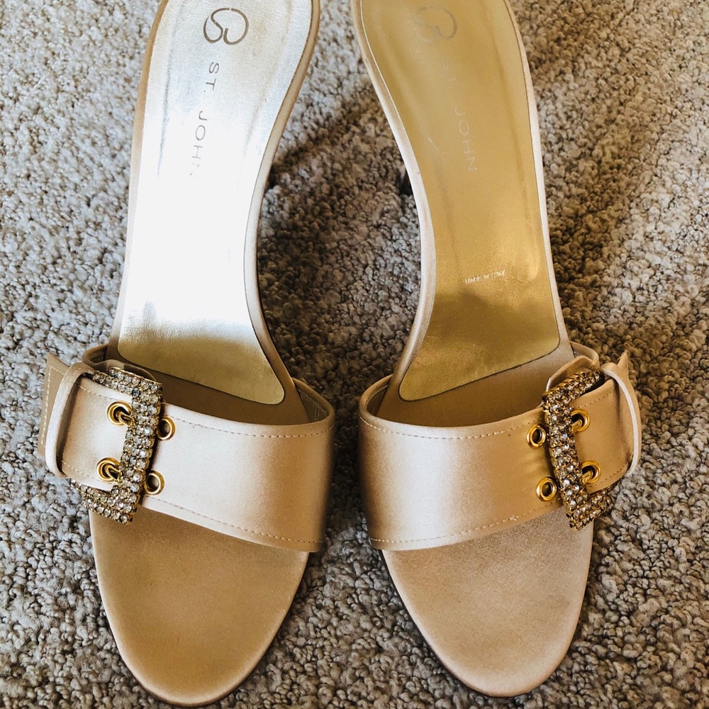 St. John slide heels